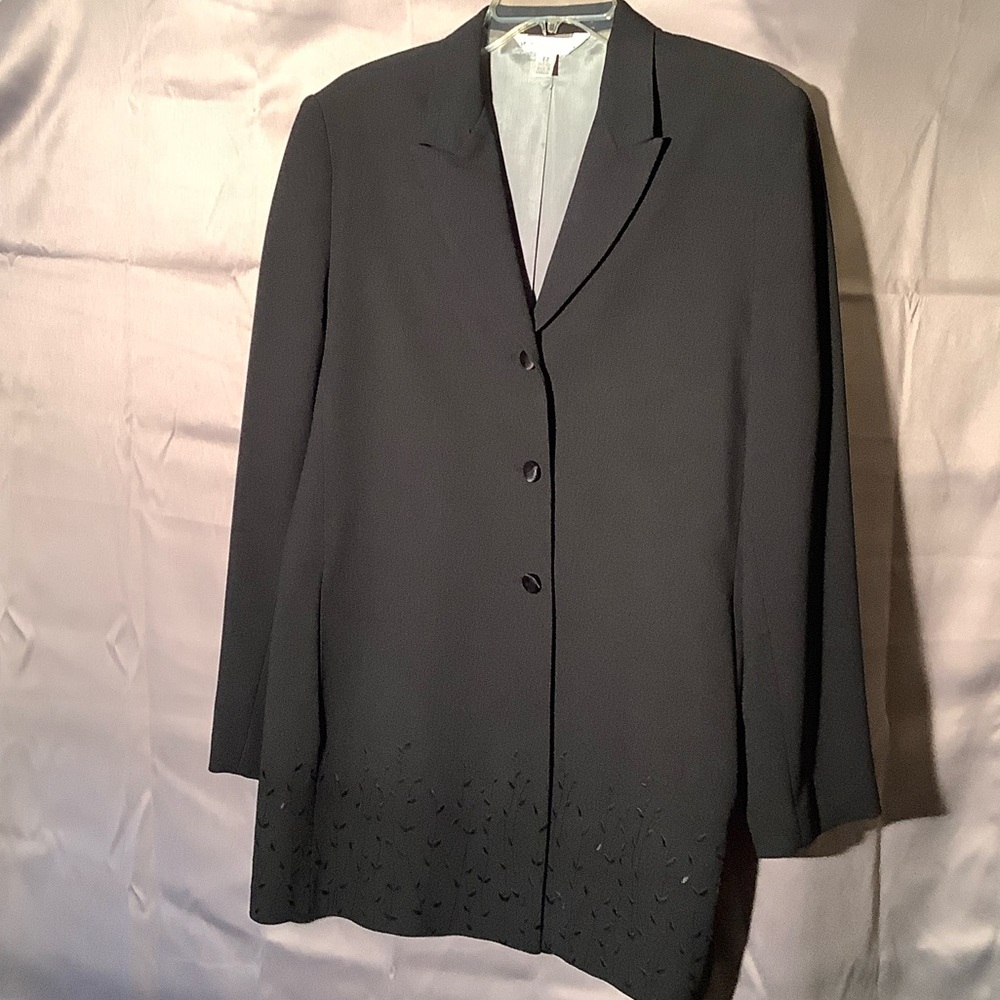Sport  Collection Elegant Black Blazer